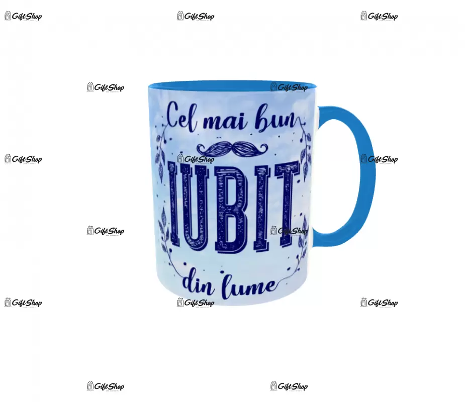 Cel mai bun iubit din lume, cana ceramica, 330ml, cgs1081d